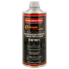 Restoration / Custom Shop KW901 - Automotive Grease and Wax Remover Surface Prep Cleaner for before Auto Painting & all Painting Projects (Quart)