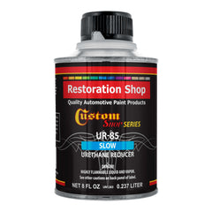 Restoration Shop / Custom Shop - UR85 Slow Urethane Reducer (Half Pint/8 Ounce) for Automotive and Industrial Paint Use