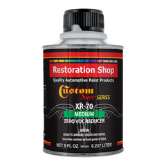 Restoration Shop / Custom Shop - XR70 Medium Zero VOC Urethane Reducer (Half Pint/8 Ounce), Automotive & Industrial Paint Use for Low VOC Compliance